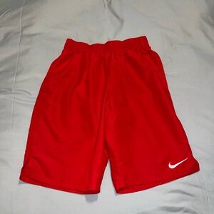 Nike Red Athletic Shorts for Active Comfort